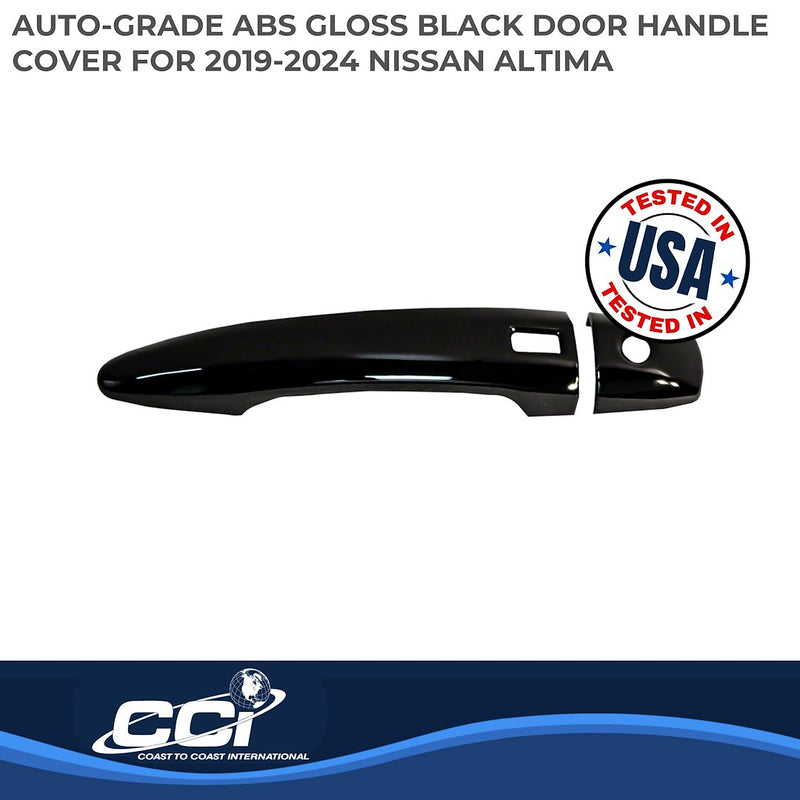 Coast2Coast Limited Lifetime Warranty Exterior Door Handle Cover Ccidh68587SBK - DH 19-25 Altima 4D GL BK SK