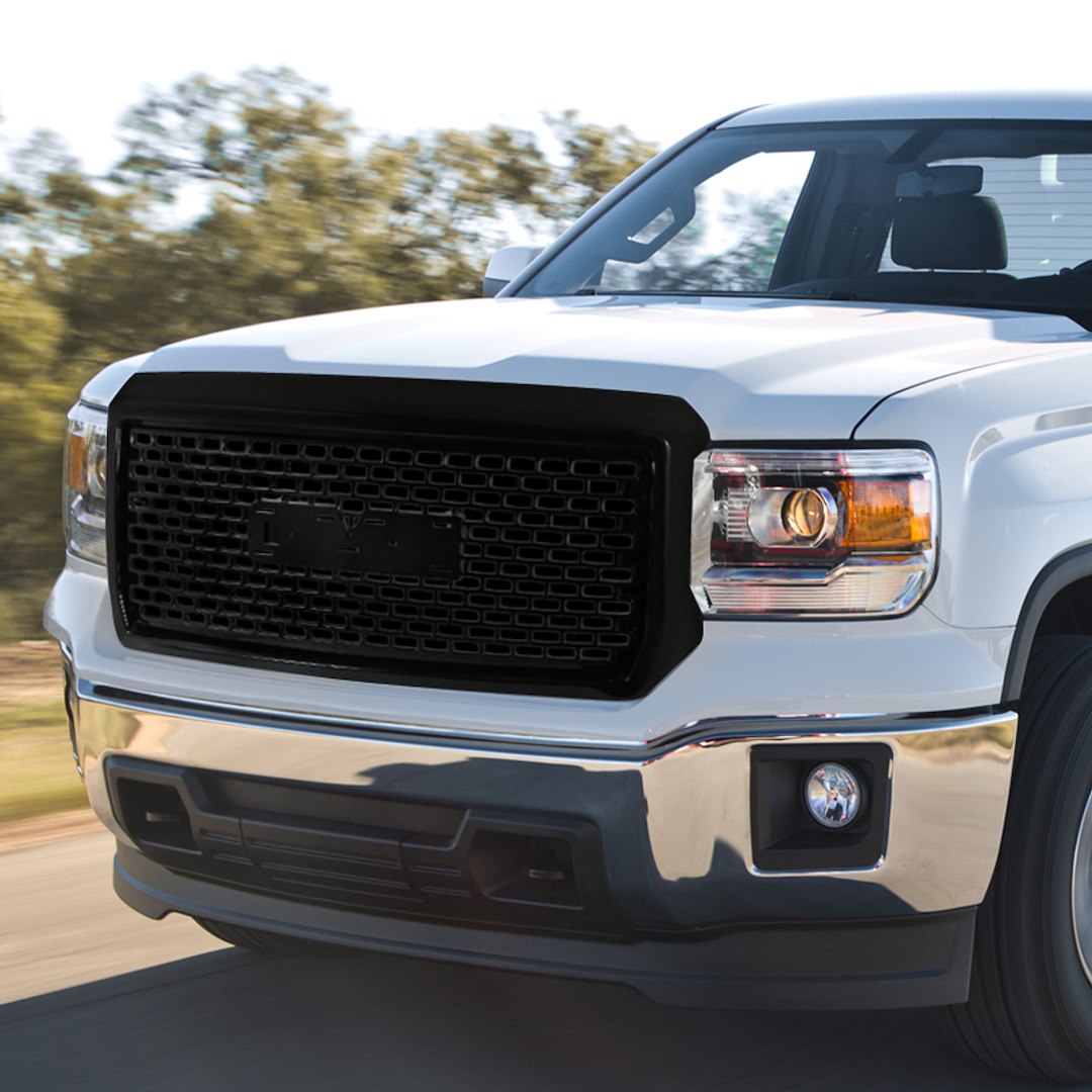 Spec-D Tunin HG-GMC14BK-GL Grille - Glossy Black