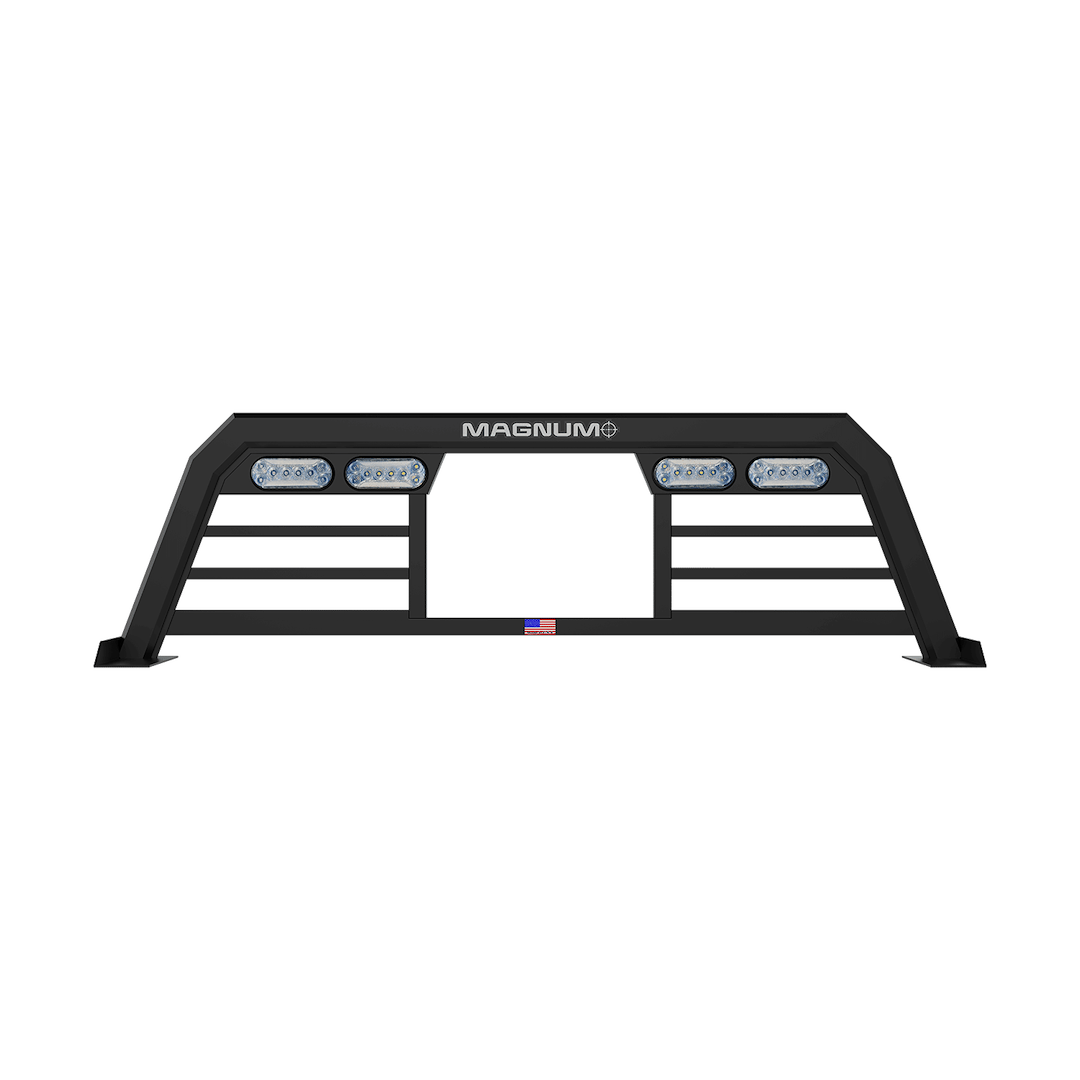Magnum Truck Providing Durable Protection Headache Rack 220LPBRF1NB - 2020-2022 Ford F-250