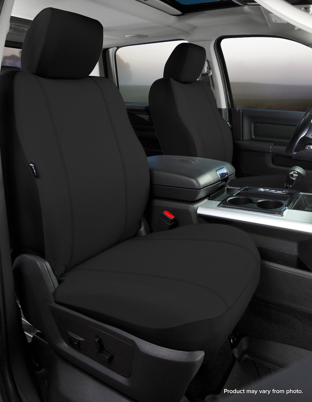 FIA Full Ultraviolet Protection Seat Cover SP88-22 Black - Black Cvr Silv 07-09