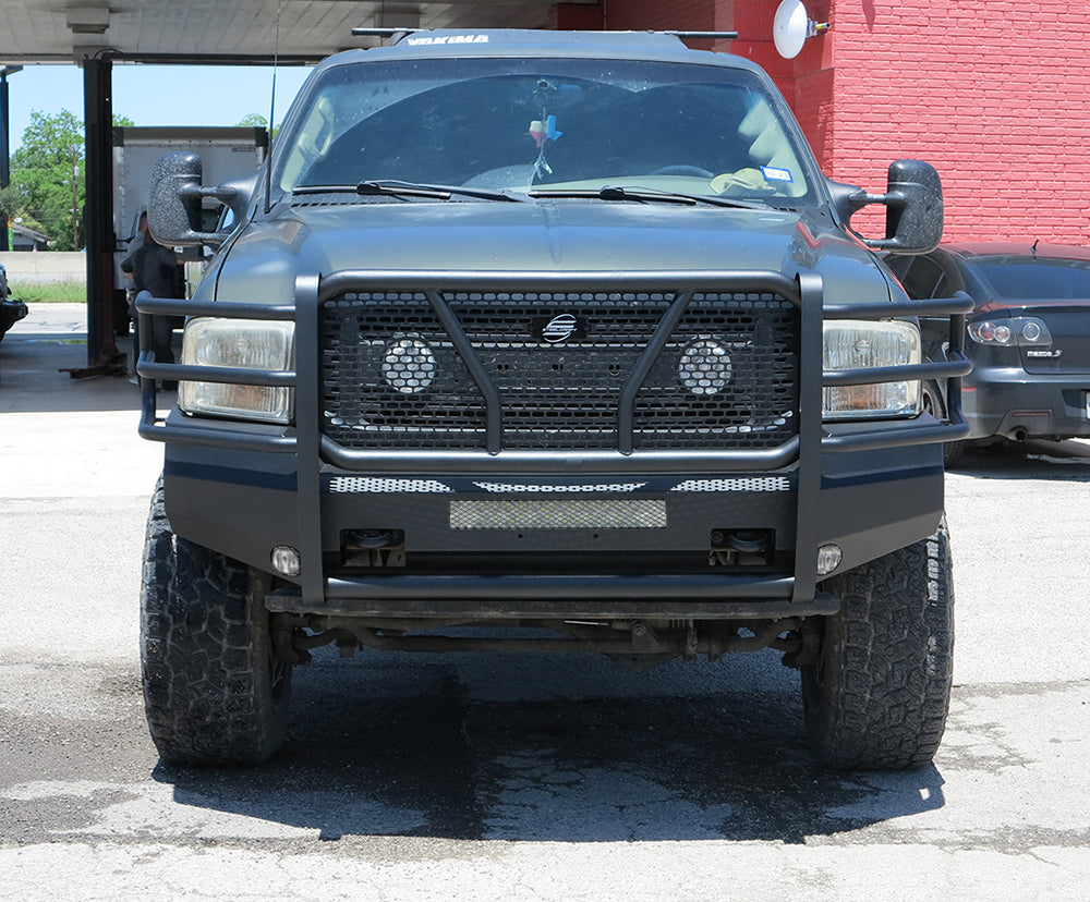 Steelcraft Accommodates Parking Sensors Bumper 60-11300 - 99-07 Ford Super Duty Excursion FI