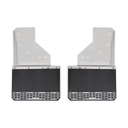 Putco Features New Hex Shield™ Pattern Mud Flap 78385 - Skins Polished Stainless Stee