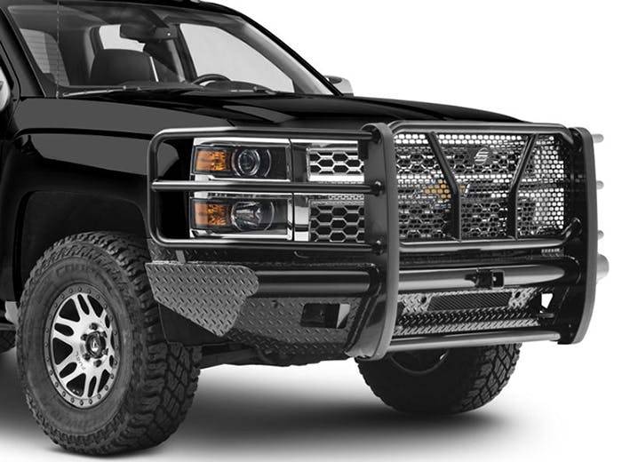 Steelcraft Convenient Front Receiver Hitch Bumper HD10420R - Black HD Replacements
