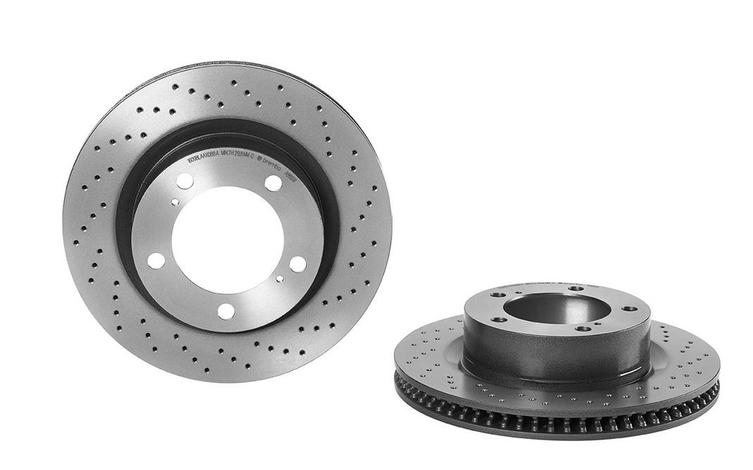 Brembo 09A9661XC02 Brake Rotor
