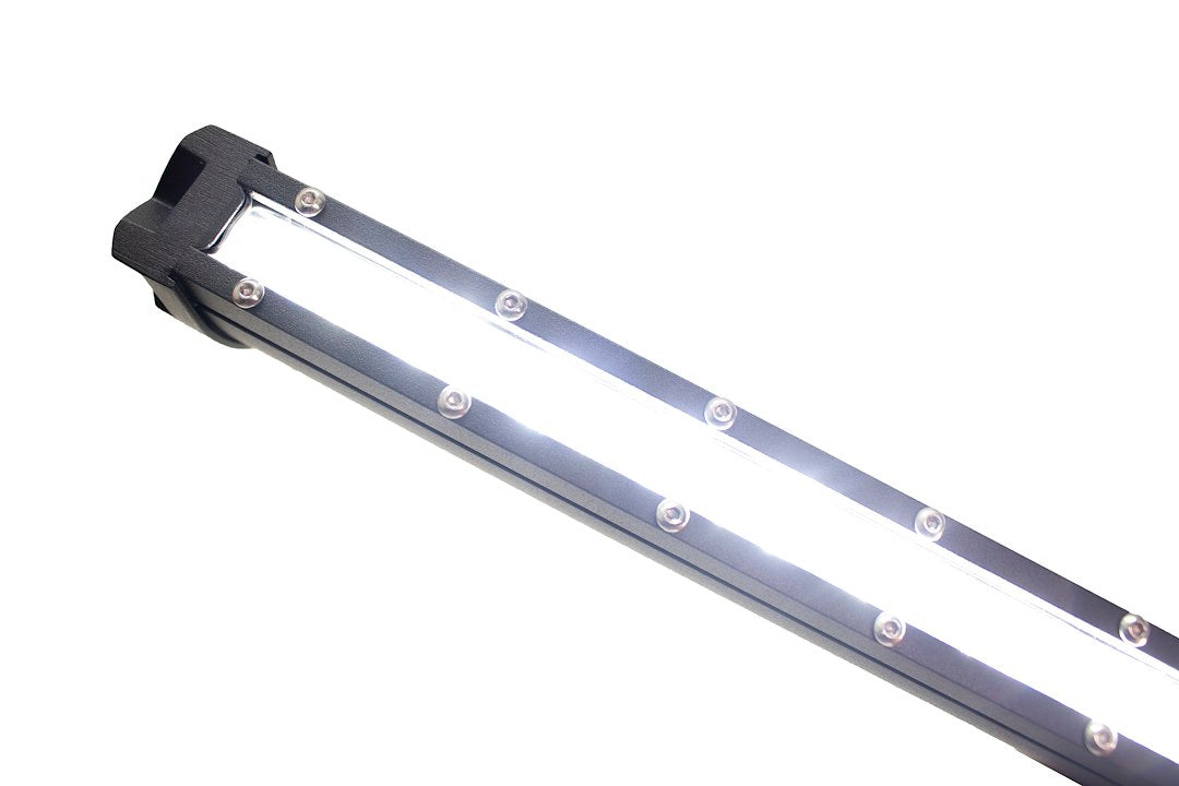 Racesport LT Secondary Amber Emitters Light Bar RSLP8 - 8IN 5W Lopro Ultra Slim Led