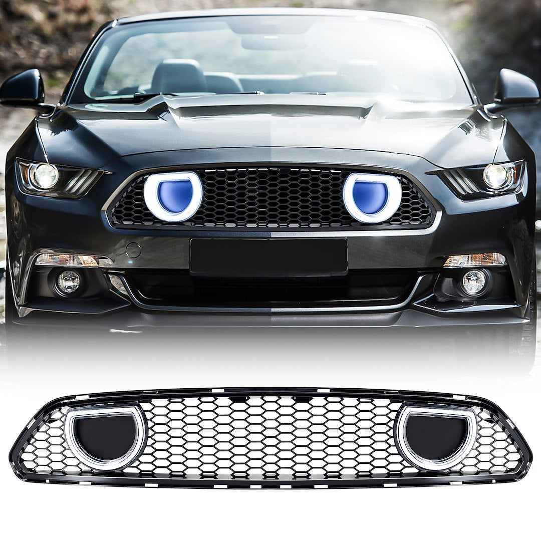 American MOD Durable And Lightweight Grille Amfmca00617 - Mach Style Drl Turn