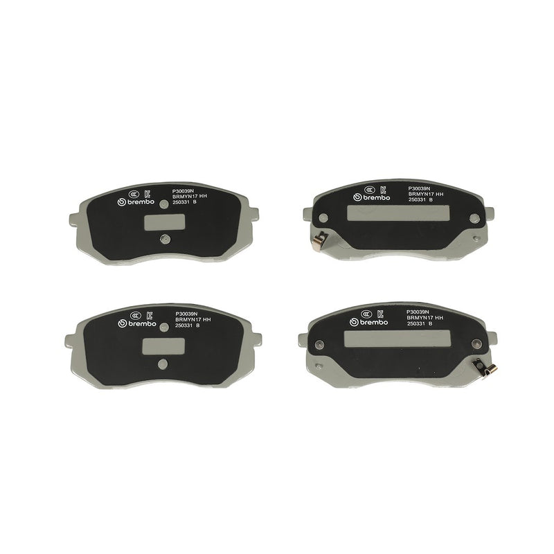 Brembo Premium Low-Met OE Equivalent Pad Brake Pad P30039N - Disc Set
