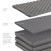 GO Rhino Easy To Install Dry Box Foam XG252010FK - Xventure Gear Hard Case KIT-LA