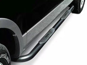 BIG Country No Drilling Required Nerf Bar 379691 - Black Round Side Bars Mild Steel