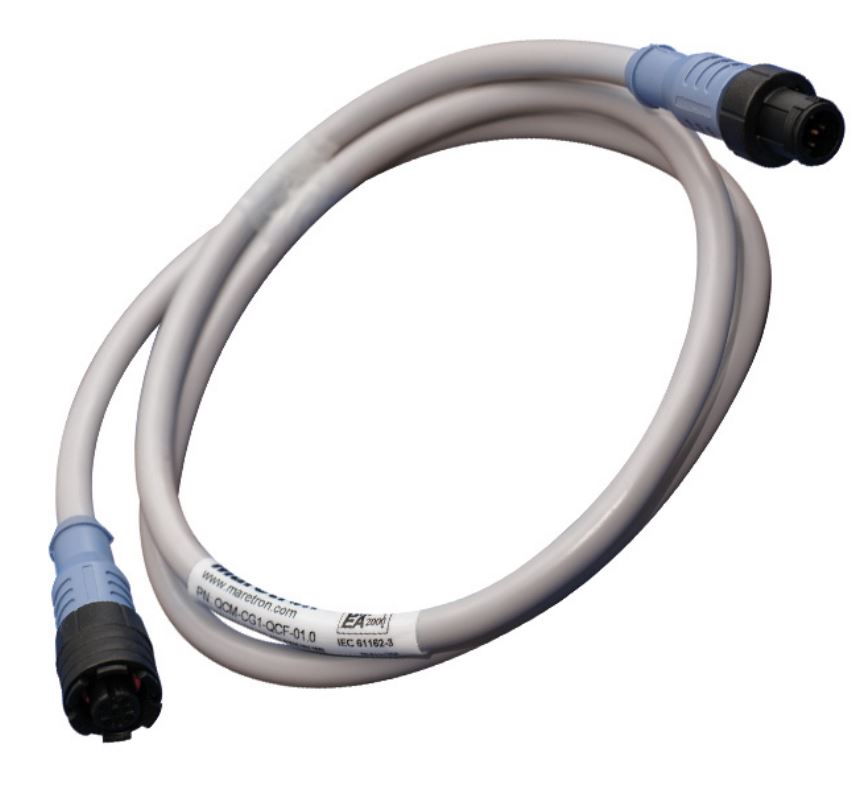 Maretron No Supplier Warranty Marine Network Cable QCM-CG1-QCF-01 - Nylon Metal Connector