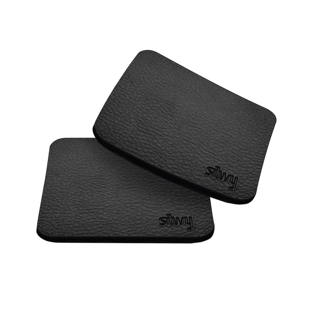Silwy Magnet U000-0300-2 Beverage Coaster - Black