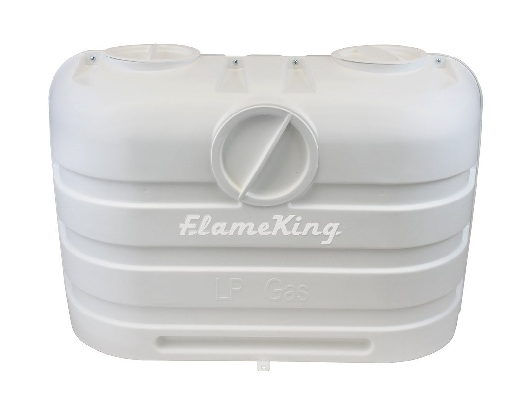 Flame King YSN-PCC-RV20-White Propane Tank Cover YSN-PCC-RV20-WHT