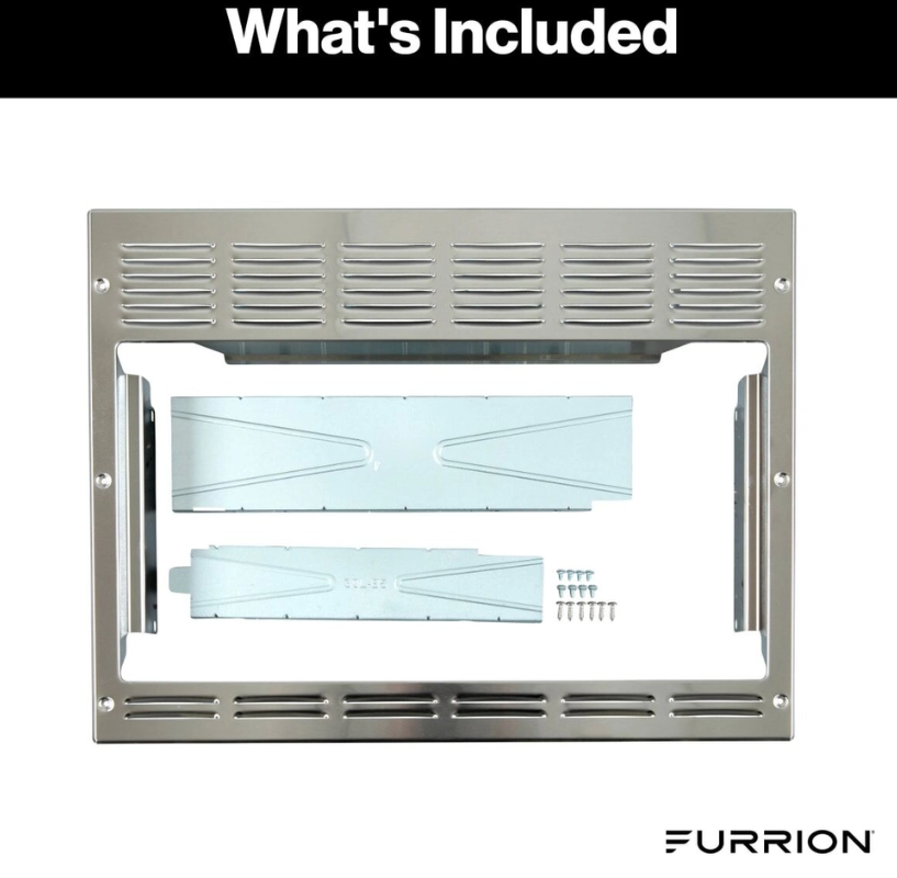 Furrion LLC Quick Effortless Upgrade Microwave Oven Trim Kit 2024001708 - 1.1 CU FT BI SS