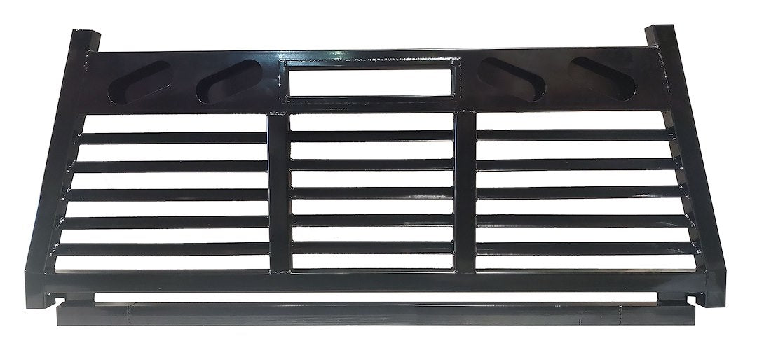 Cattleman Provides Security For Moving Cargo Headache Rack DR408LBO - HD Bolt Full Louver Light