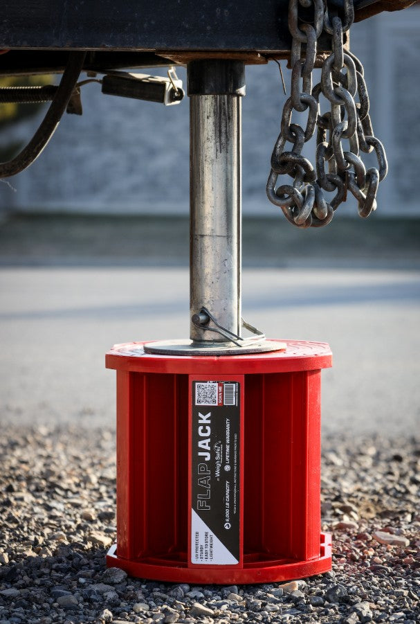 Weigh Safe Limited Lifetime Warranty Trailer Stabilizer Jack Block WSFJ-4 - Flap Bag
