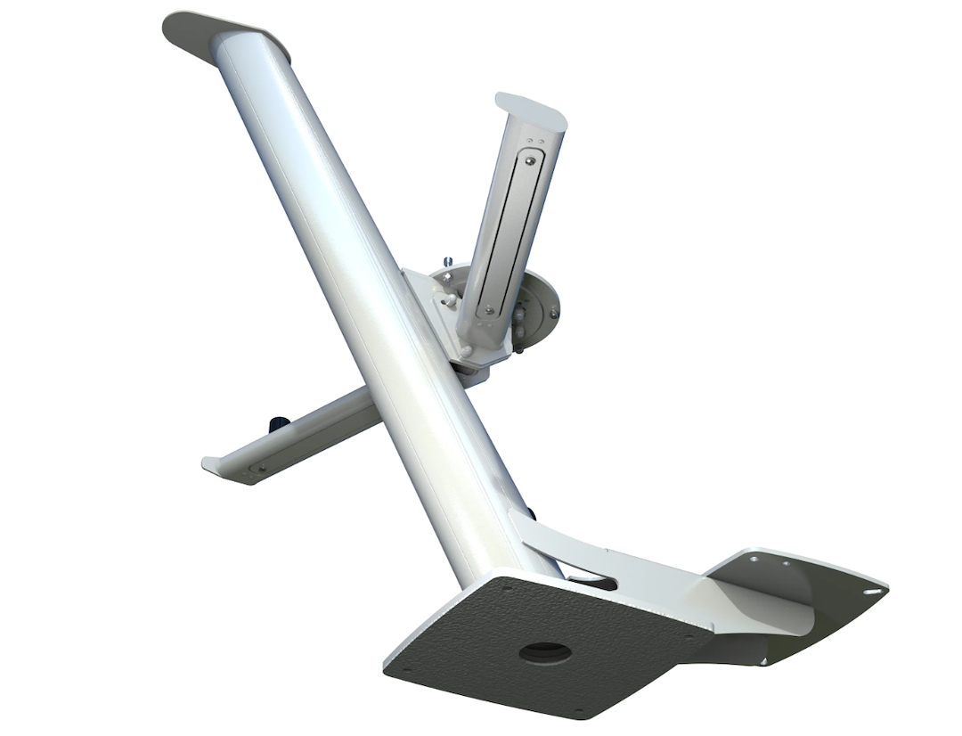 Scanstrut Furuno Radar Compatible Marine Modular Mount PTM-R2-SL - PTM-R2-SL Tapered Mast AN