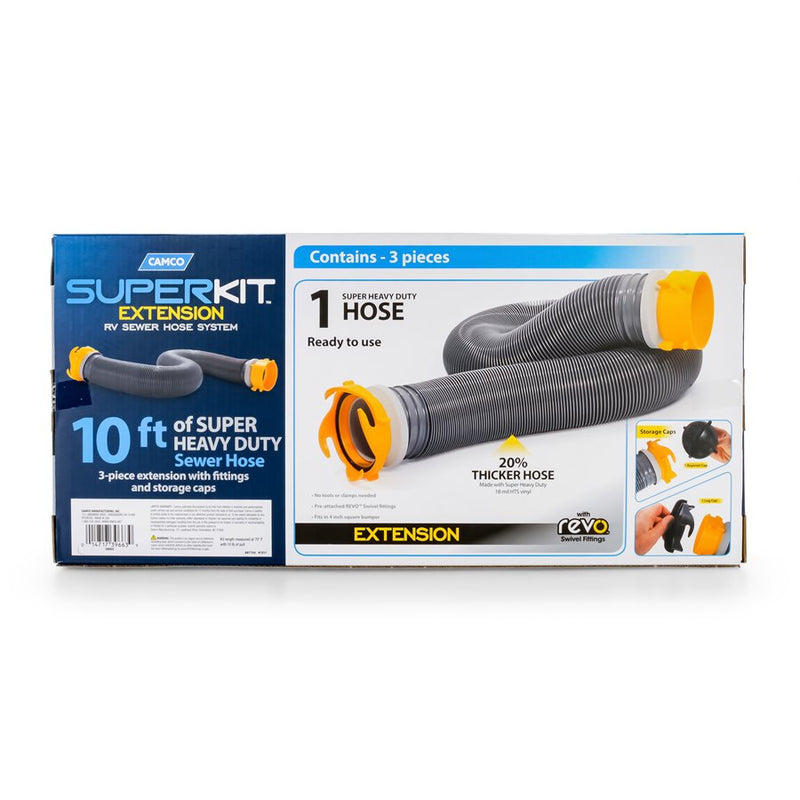 Superkit 10 Ft Sewer Hose E X Tension