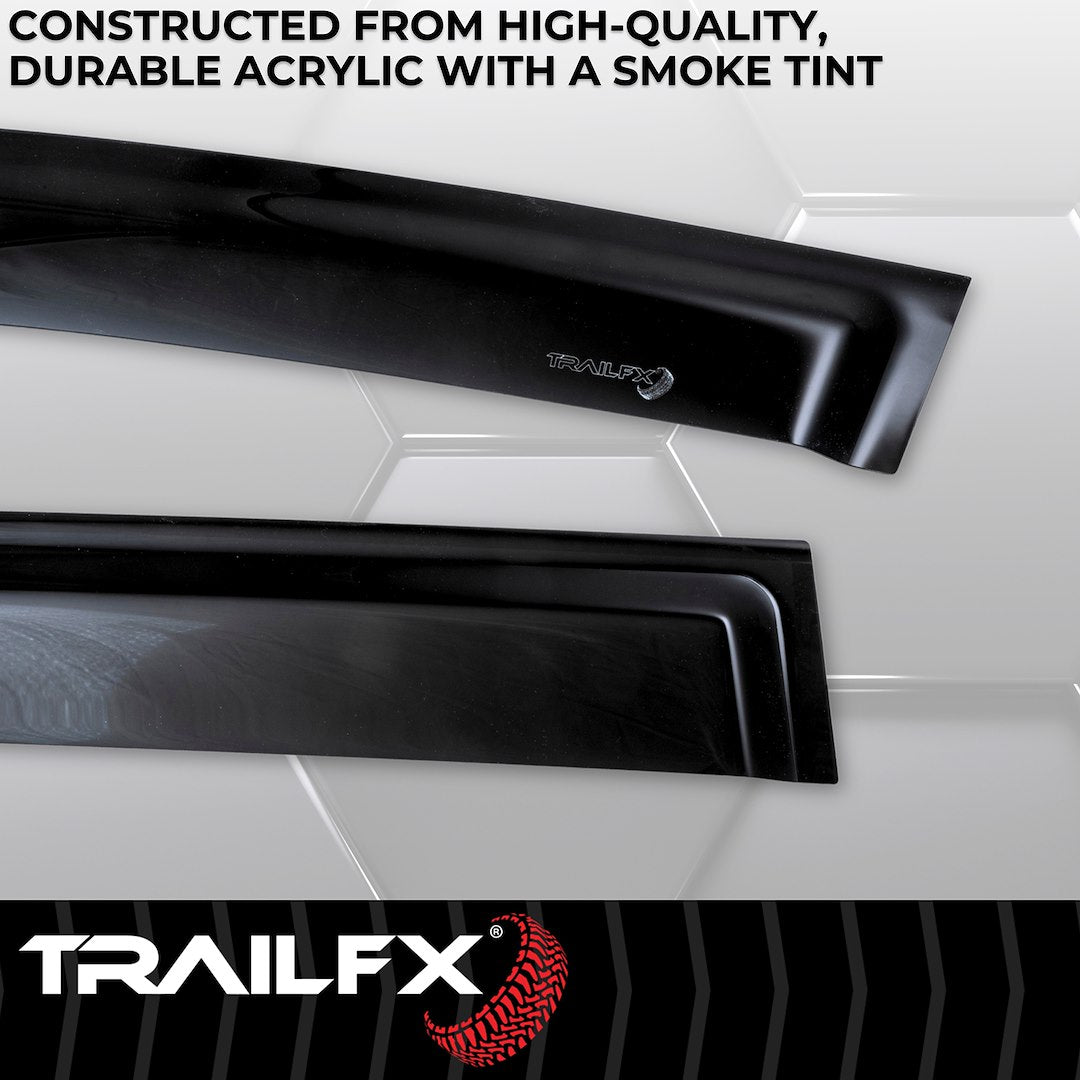 Trailfx Limited Lifetime Warranty Rainguard 4331H - Window Vent CR-V 23-25 4PC