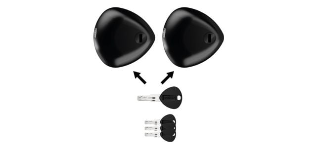 Holman 84421 Puck Lock Kit - Black