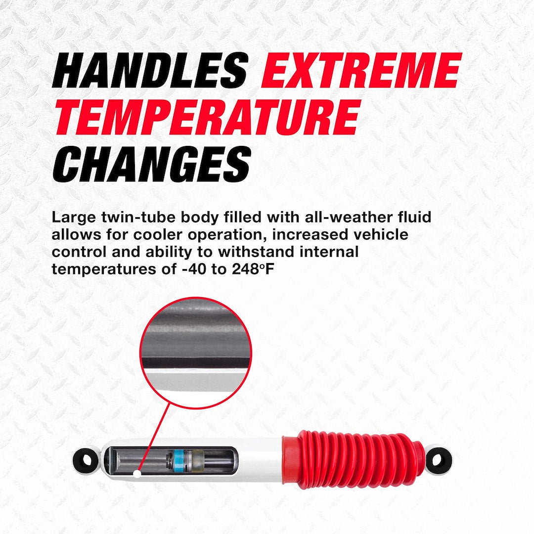 Rancho Limited Lifetime Warranty Shock Absorber RS55376 - RS5000X