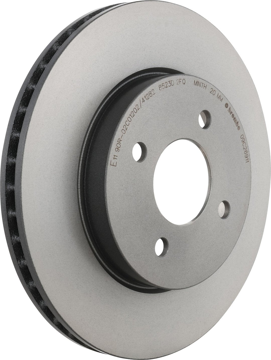 Brembo Rust-Resistant Coating Brake Rotor 09C26911C02 - Disc