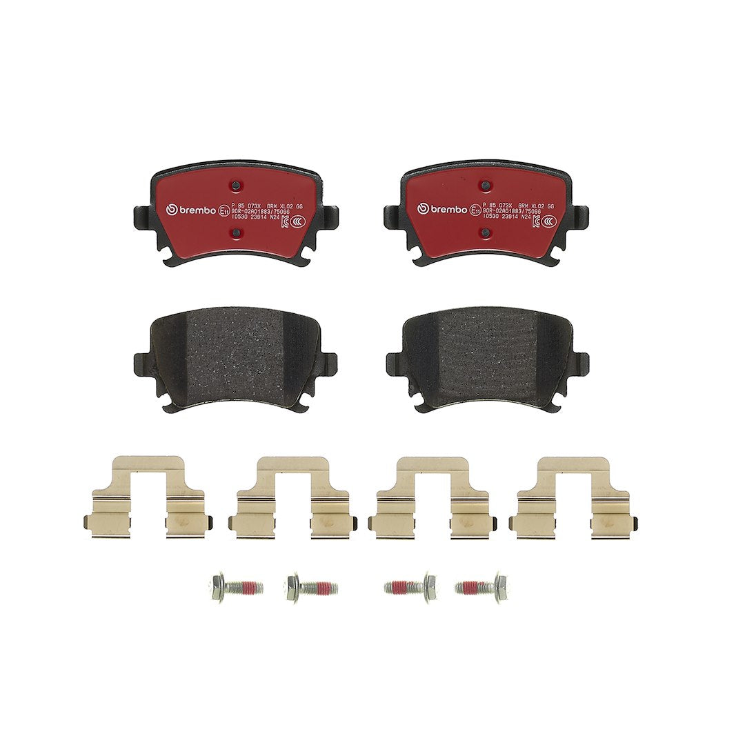 Brembo Premium Low-Met OE Equivalent Pad Brake Pad P85073X