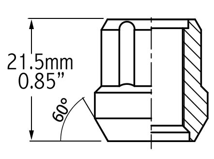 Revolution 601145 Lug Nut