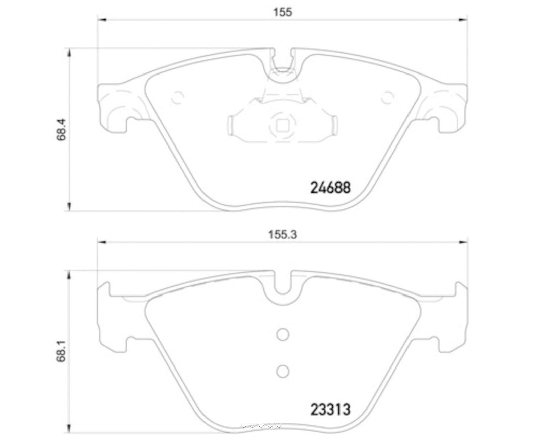 Hella Maximum Durability And Comfort Brake Pad 355015261 - Disc