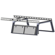 Black Horse No Drilling Required Ladder Rack CSFRHD65BTX2 - Base K2 Over Cab Tool Box