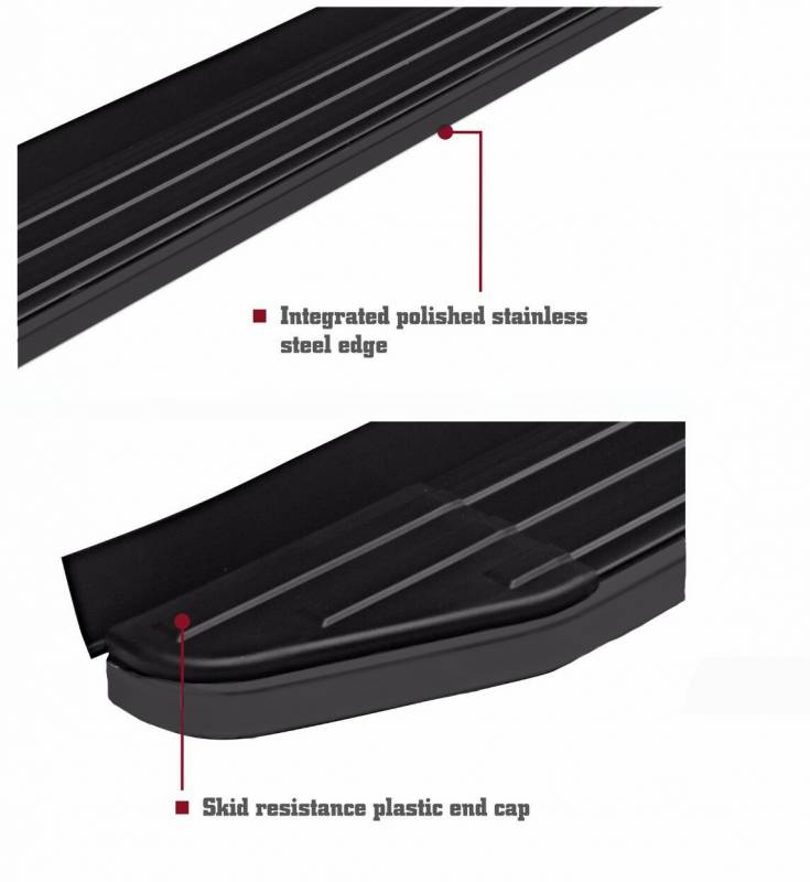 Black Horse PR-NI372BK Running Board