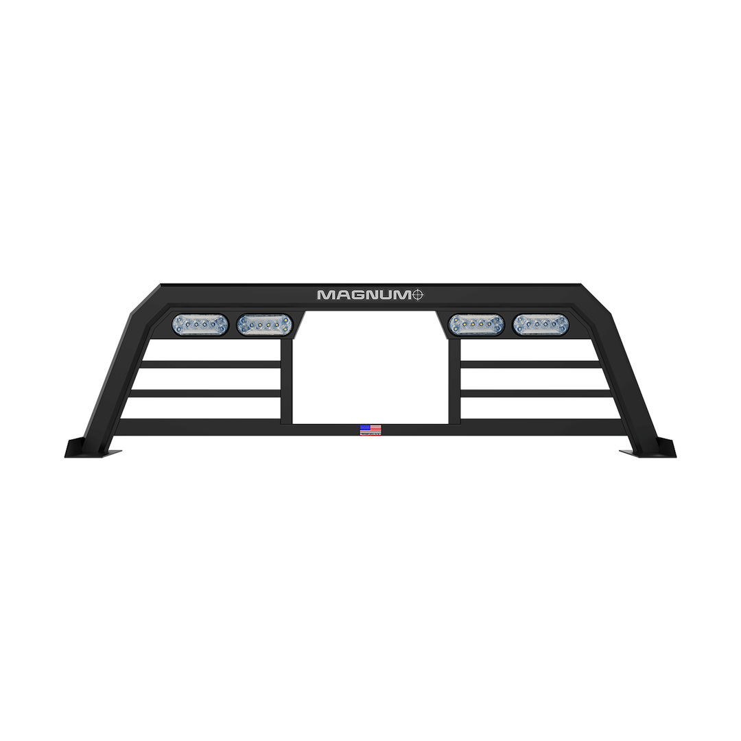 Magnum Truck Providing Durable Protection Headache Rack 321LPBRL1NB - 2021-2024 Ford F-150