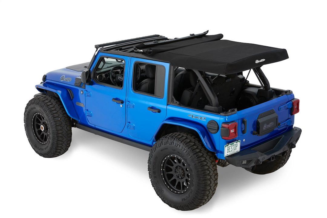 Bestop Zipper-Less Operation Soft Top 54726-17 - Supertop Squareback
