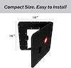 FOGATTI Water Heater Access Door: Fogatti Black Water Heater Door 18 x 18 FSBDA1818