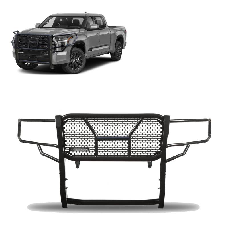 Black Horse Patent Approved Grille Guard RU-Totu22-B - Rugged Heavy Duty