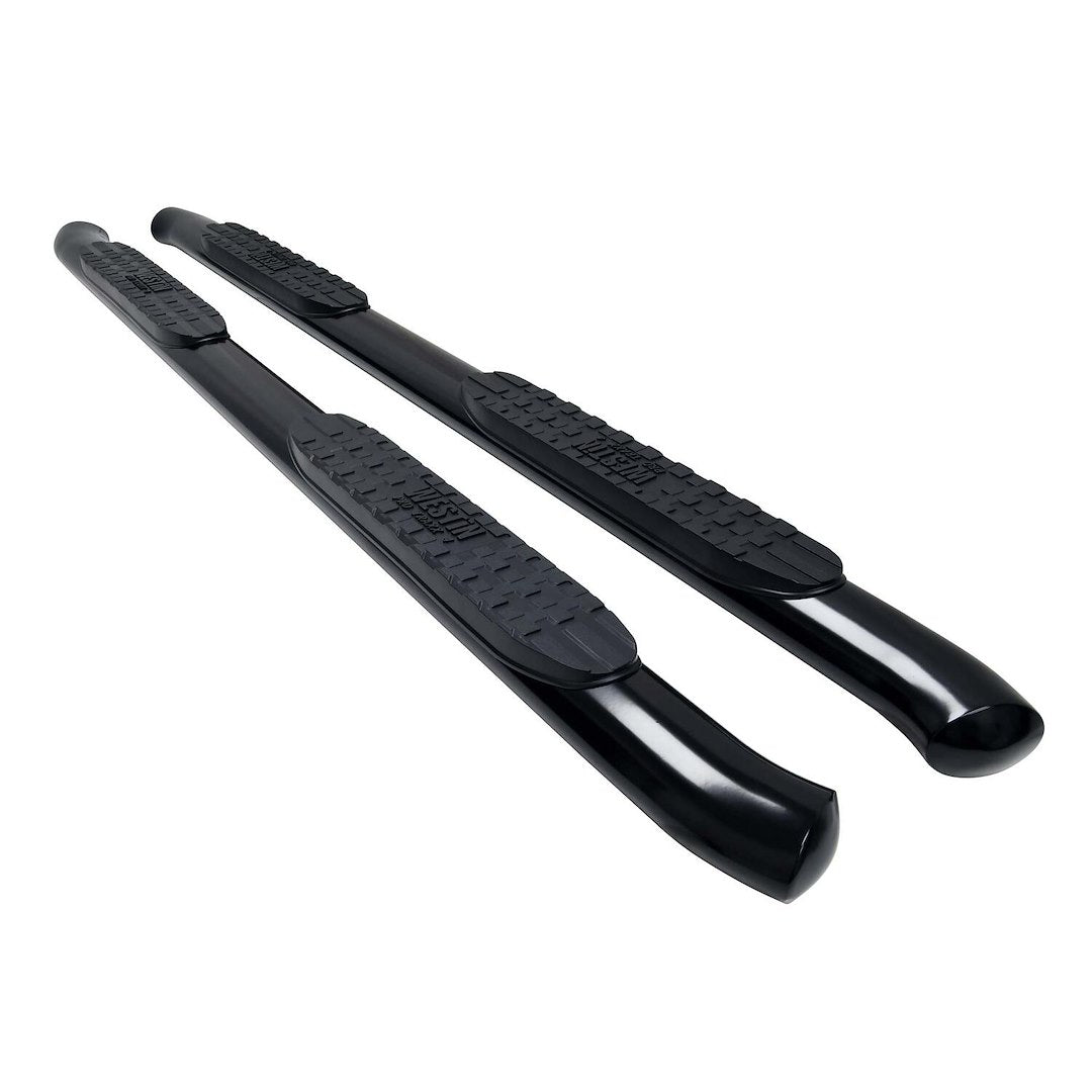 Westin Rugged Rocker Panel Mounted Design Nerf Bar 21-22785 - Pro Traxx Oval Step Bars