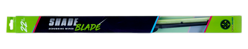 Scrubblade Ensure Quiet Operation Windshield Wiper Blade CBG1700 - Green 17 Silicone Shadeblade
