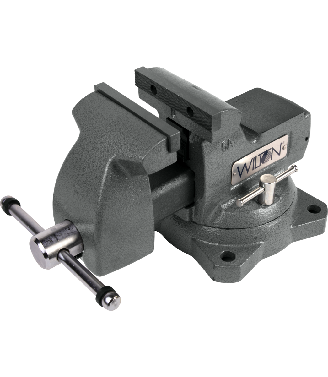 Wilton Tools Fully Enclosed Spindle And Nut Vise 21400 - 745 Mechanics Jaw Swi