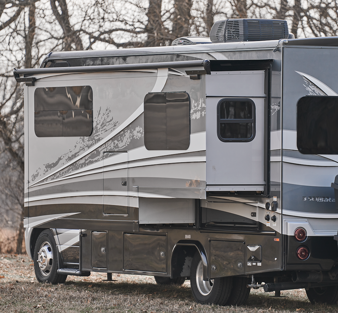 Velarium Cold-Crack And Mildew Resistant Awning VSTK18600000 - Complete 186 Slide Topper
