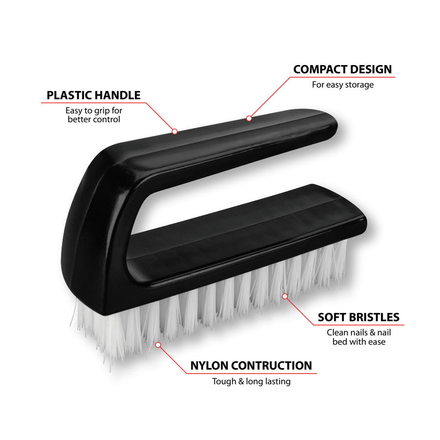Perform Tool Easy To Hold Grip Parts Cleaning Brush W3300 - Brush-Fingernail