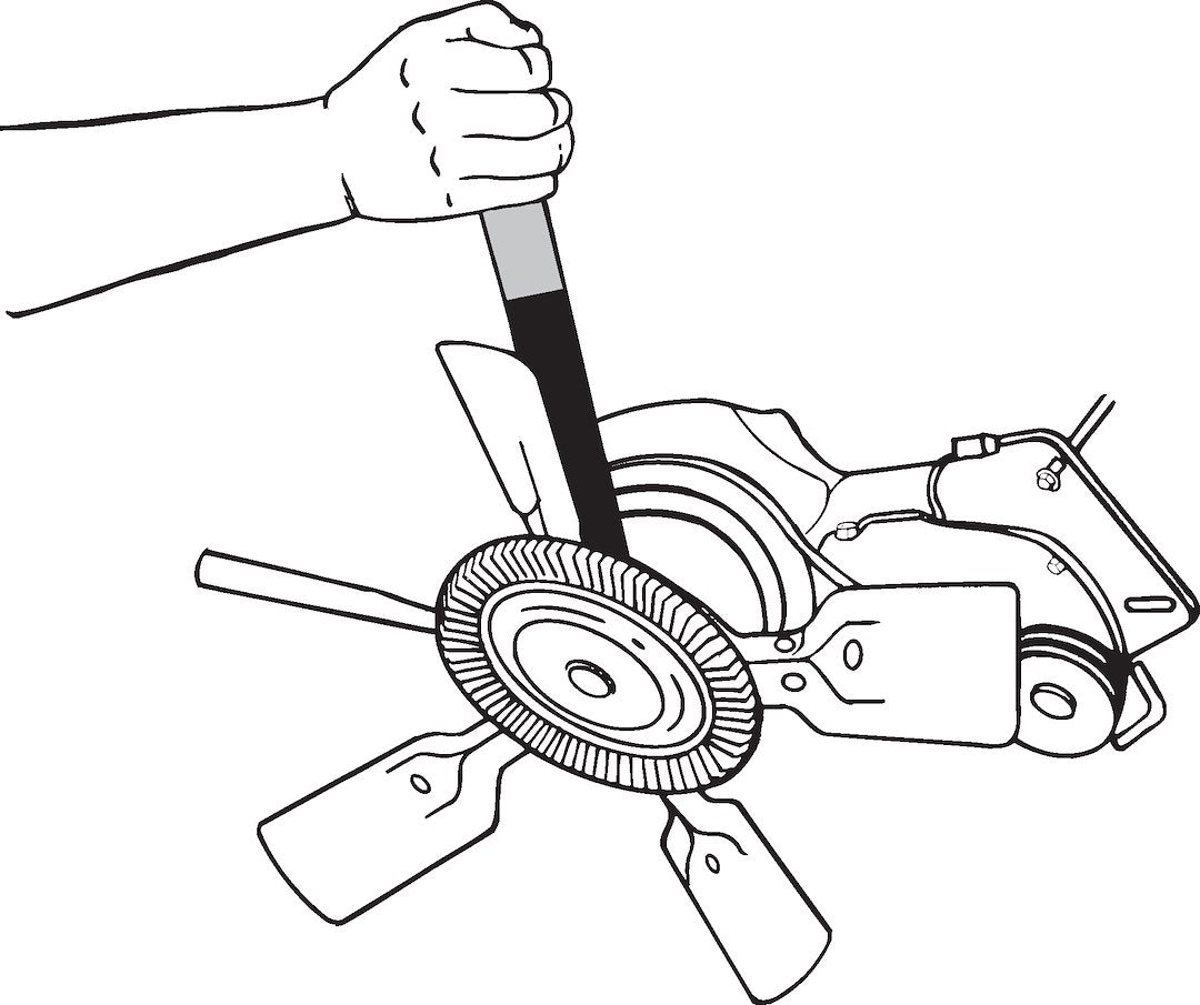 Lisle Made In USA Cooling Fan Clutch Wrench 44180 - Spanner