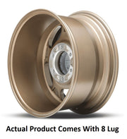 M.T. Wheel Modern Low Profile Cap Design 274671 - Bronze 17X9 8X170 MT Canyon Pro