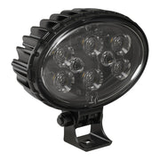 JW Speaker SAE Compliant Work Light 1706591 - Black 735F-12 32V Lamp Flood Harn