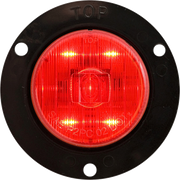 Optronics Easy To Install Trailer Light MCL52RB - Red Led Mark Flange