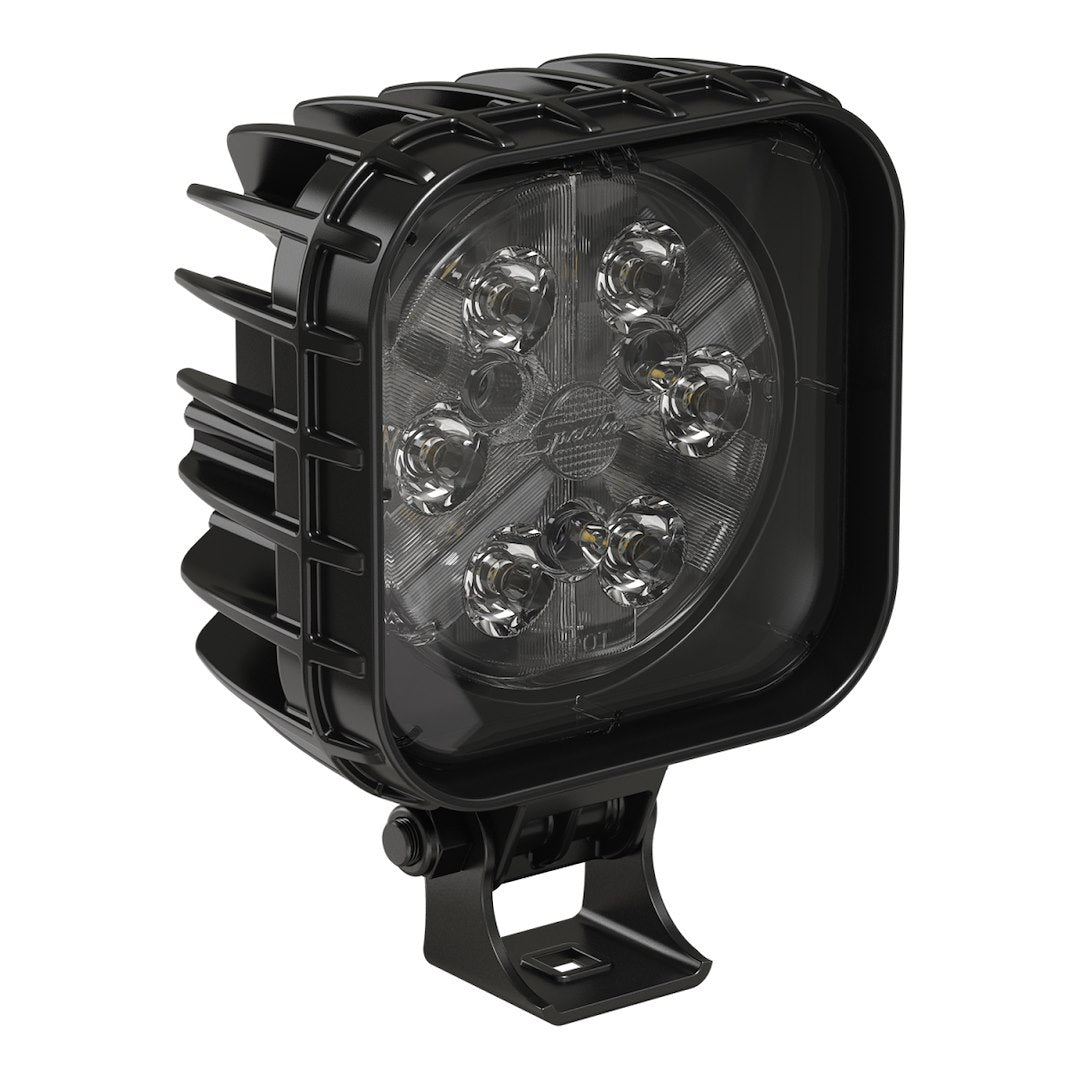 JW Speaker Made In USA Work Light 1300181 - Black 832F-12 24V Worklamp Flood PC