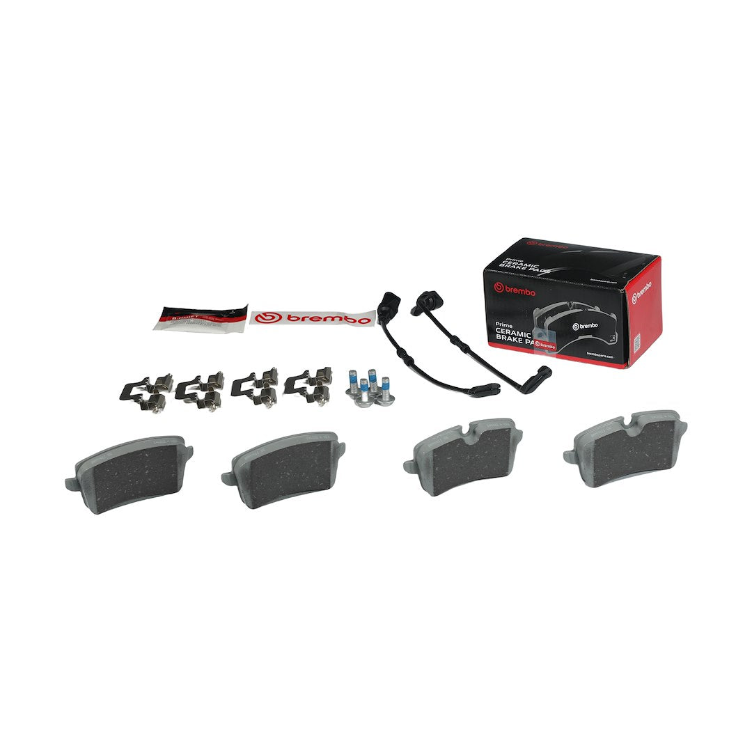 Brembo Premium Low-Met OE Equivalent Pad Brake Pad P85120N - Disc Set