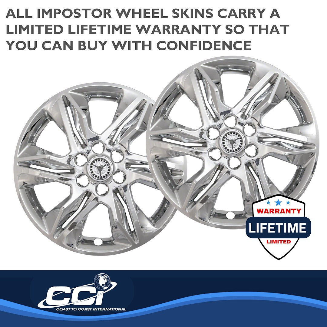 Coast2Coast Limited Lifetime Warranty Wheel Skin Iwcimp438X - Chrome WS 19-22 Blazer 18 Spl Spk