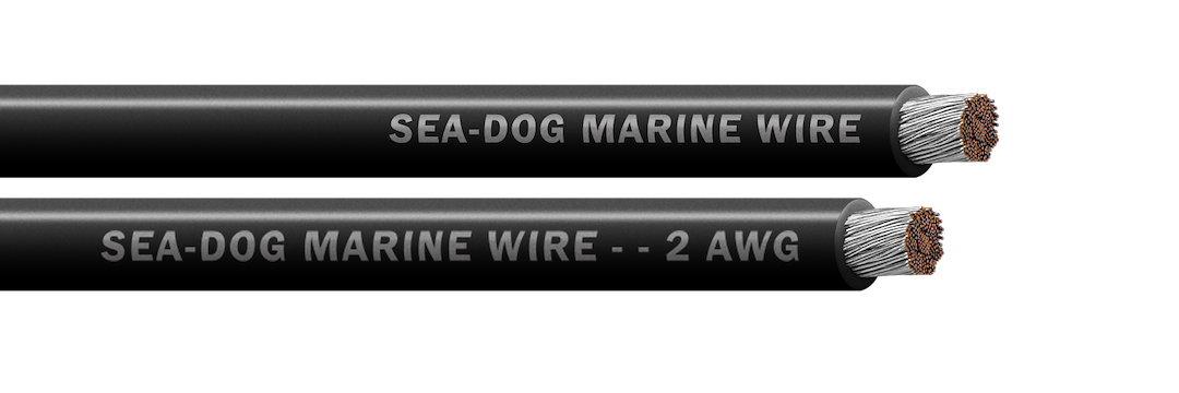 SEA DOG 8002010 - Black Awg 25FT Battery Cable