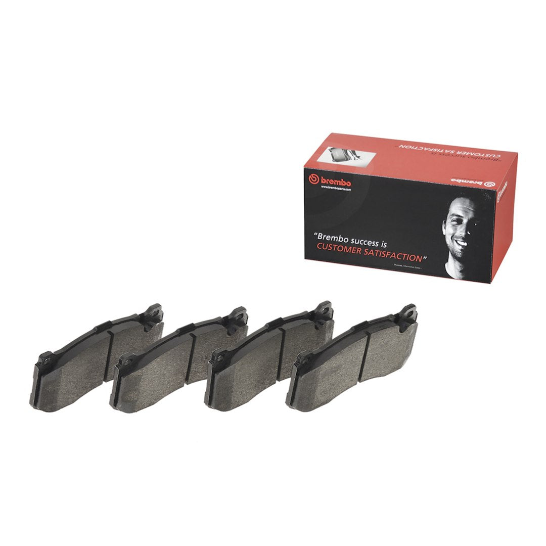 Brembo Premium Low-Met OE Equivalent Pad Brake Pad P06041 - Disc Set