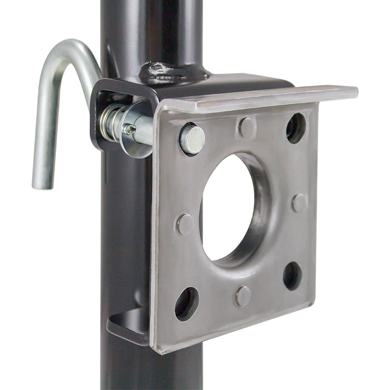 Dutton Made In USA Trailer Tongue Jack 22683 - 15 Top Wind Weld-ON Bracket
