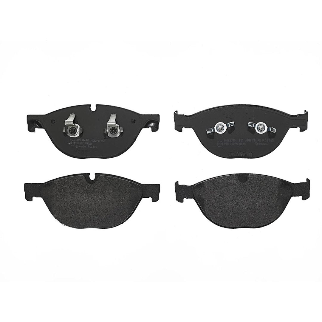 Brembo Premium Low-Met OE Equivalent Pad Brake Pad P36025 - Disc Set